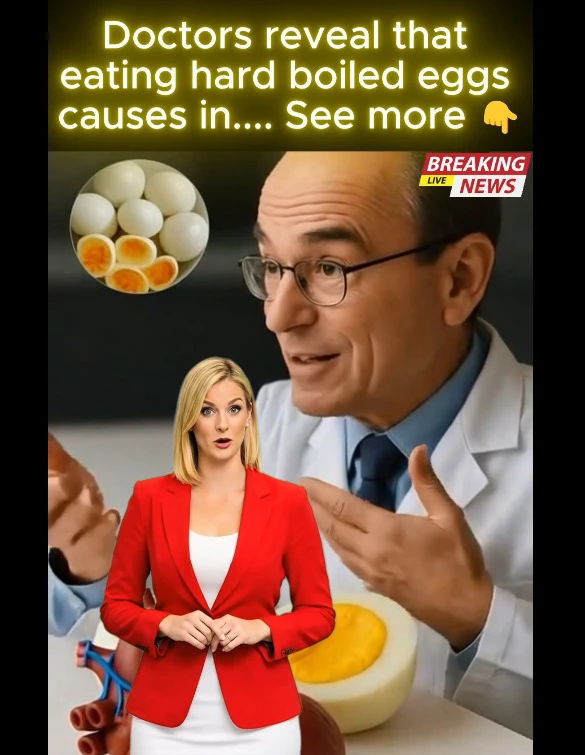Doctors reveal that eating hard boiled eggs causes incredible changes in your body